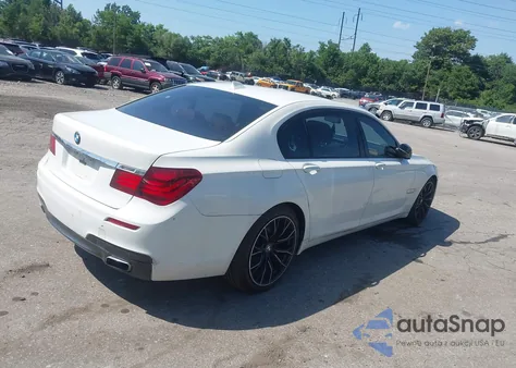 2013 BMW 750Li xDrive from USA, damaged, VIN WBAYF8C51DD139735